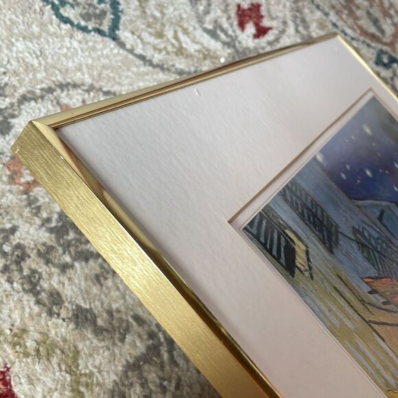 Vincent Van Gogh’s “Cafe Terrace at Night,” Print. Original Produced in 1988 - Picture 15 of 16